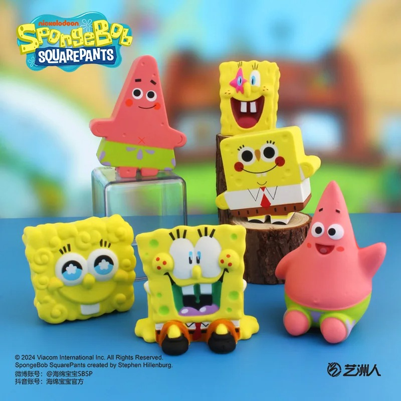 Model Kit Girls - Cartoon SpongeBob Squarepants Figure Slow Rising