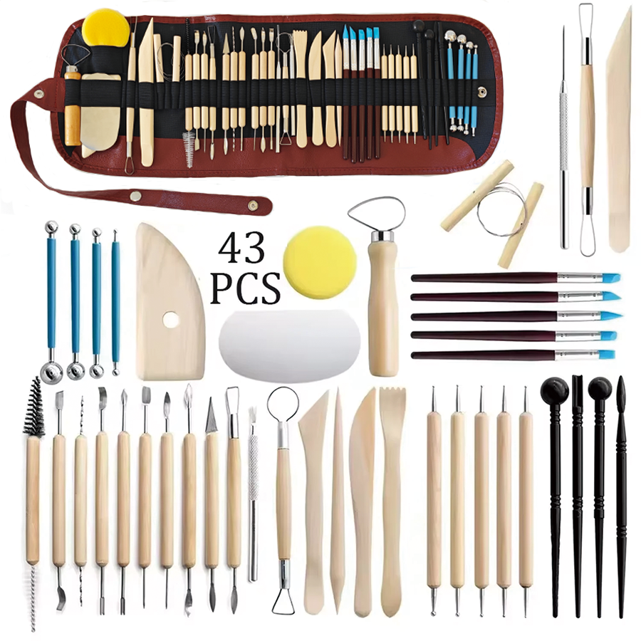Model Kit Tool Set - Pottery Clay Sculpting Tools Kit 8-61