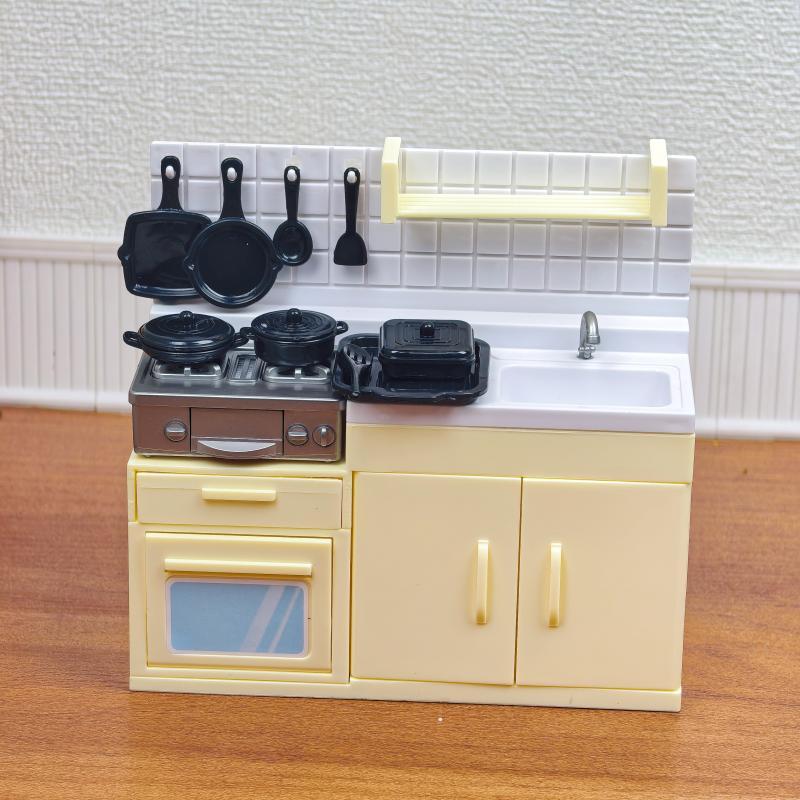 Model Kitchen Set - 1 Set Compact Kitchenware Kit Mini
