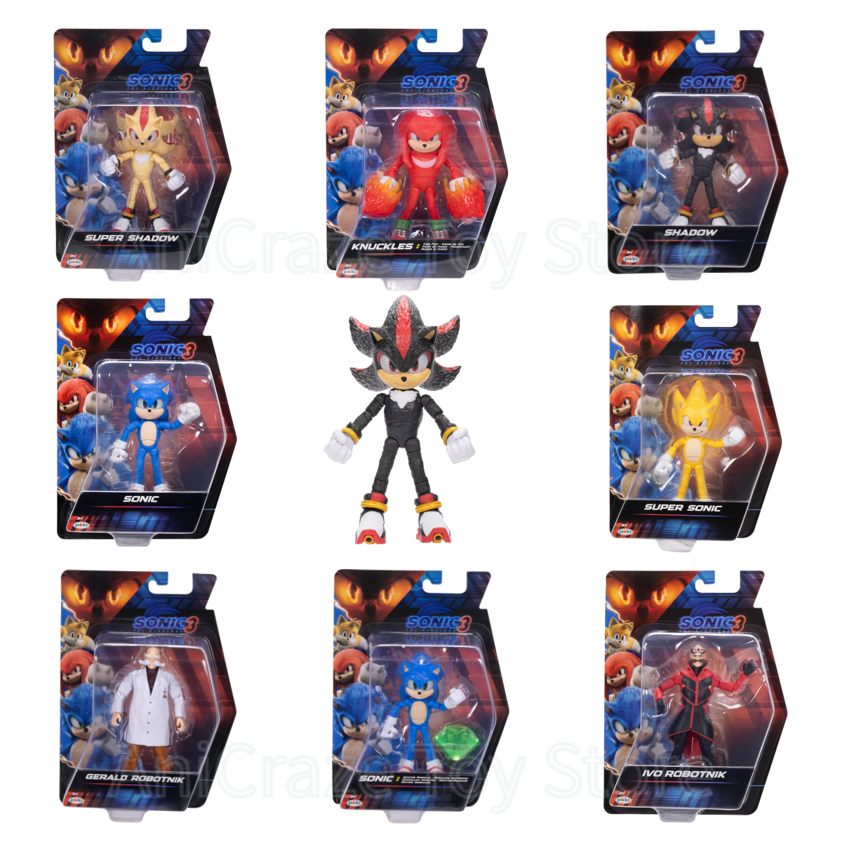 Model Kit Sonic - Sonic The Hedgehog 5 Inch Shadow