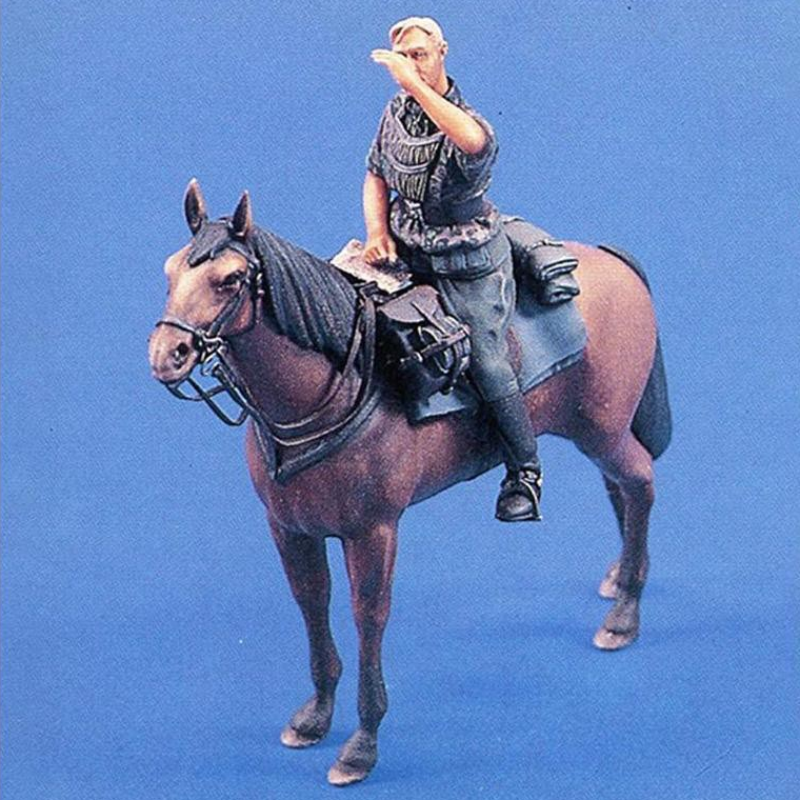Model Kit Horse - 1/35 Scale Assembled Model Kit 2