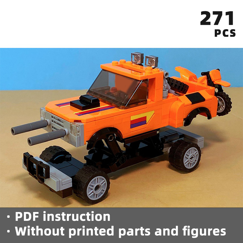 Model Kit Armored Core - combat style mobile armored pickup truck