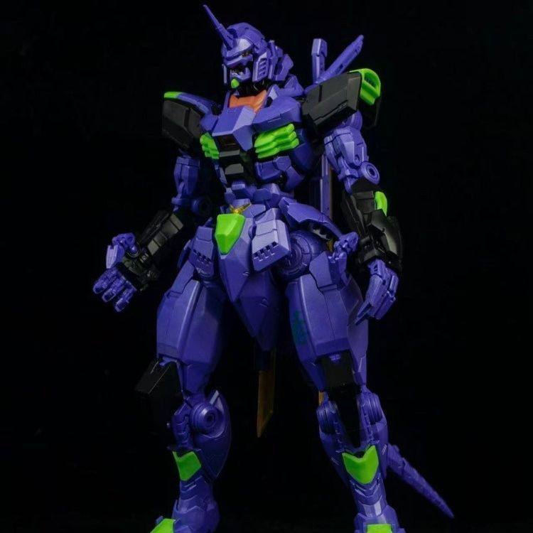 Model Kit Horse - Black Horse Mecha Steel Pula Gunzilla