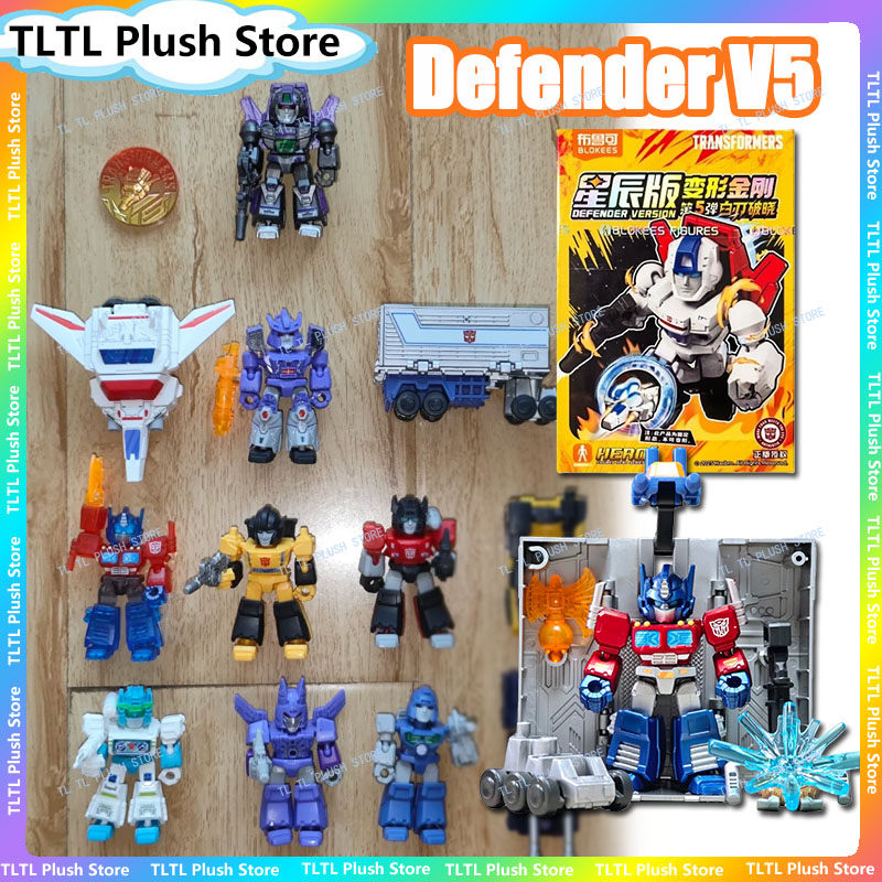 Model Kit Transformers Blokees - Blokees Transformation Defender V5 Mini Action