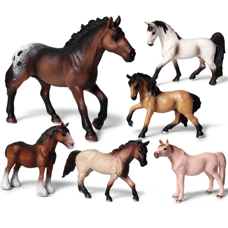 1Set Simulation Animals Horse  - огляд і ціна Model Kit Horse