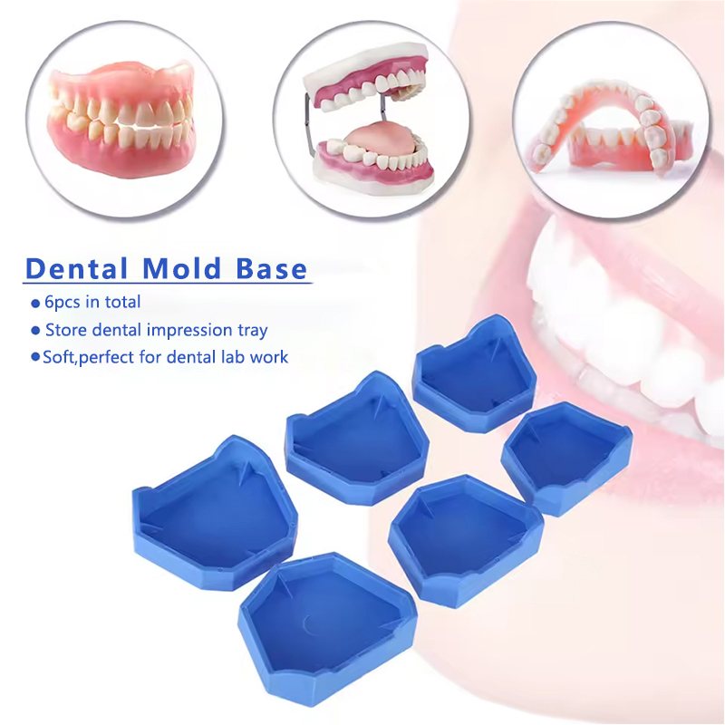 2/6Pcs Dental Model Base Silic - огляд і ціна Model Kit Tool Set