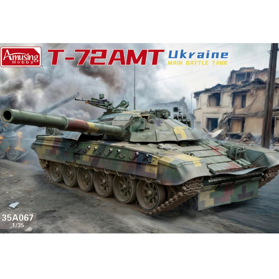 35A067 Amusing 1/35 T-72AMT Uk - огляд і ціна Model Kit Ukraine
