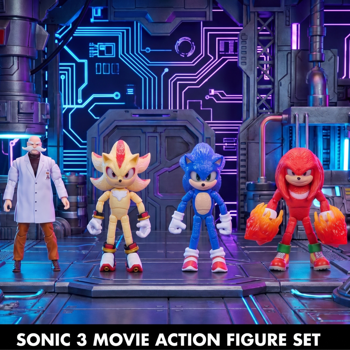 Sonic The Hedgehog 3 Movie Act - огляд і ціна Model Kit Sonic