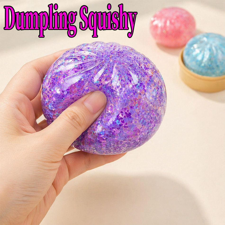 Glitter Dumpling Squishy Bead  - огляд і ціна Model Kitchen Set