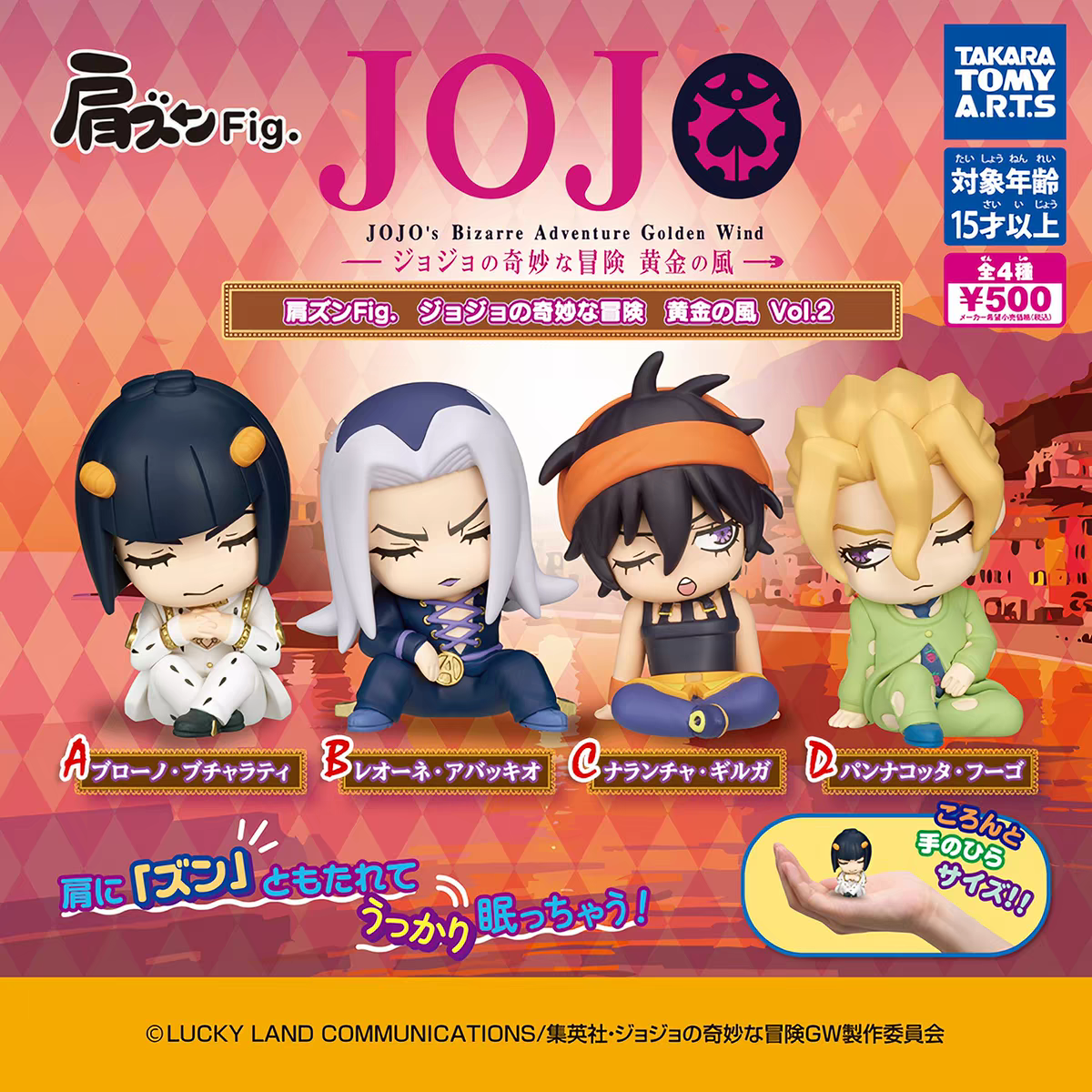 TOMY Mini Figure Jojo Bizarre  - огляд і ціна Model Kit Jojo