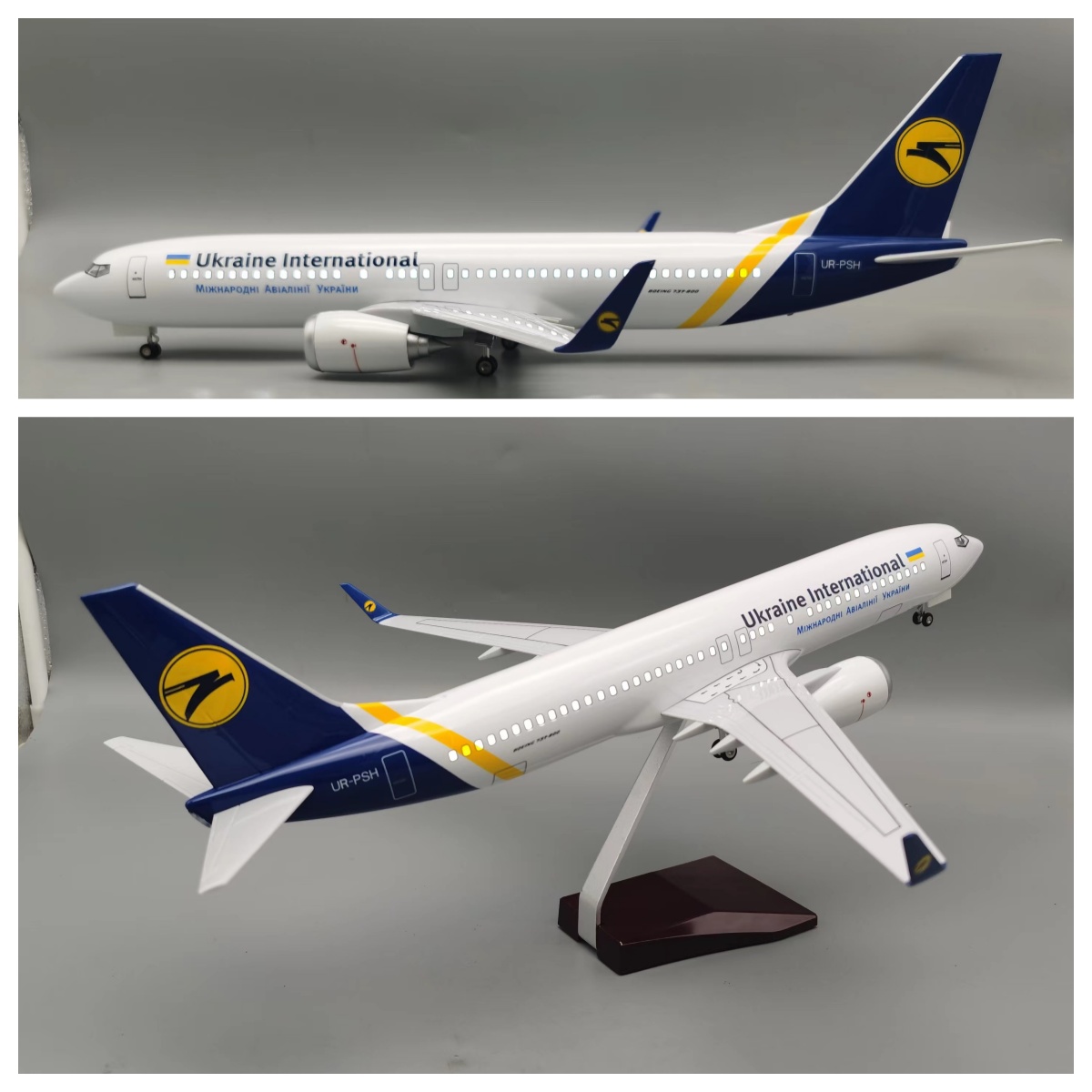 47cm Ukraine B737-800 Die-cast - огляд і ціна Model Kit Ukraine