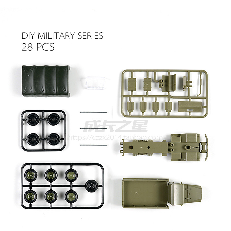 4D 1/72 M35 Truck Chariot Mode - огляд і ціна Model Kit Armored Core