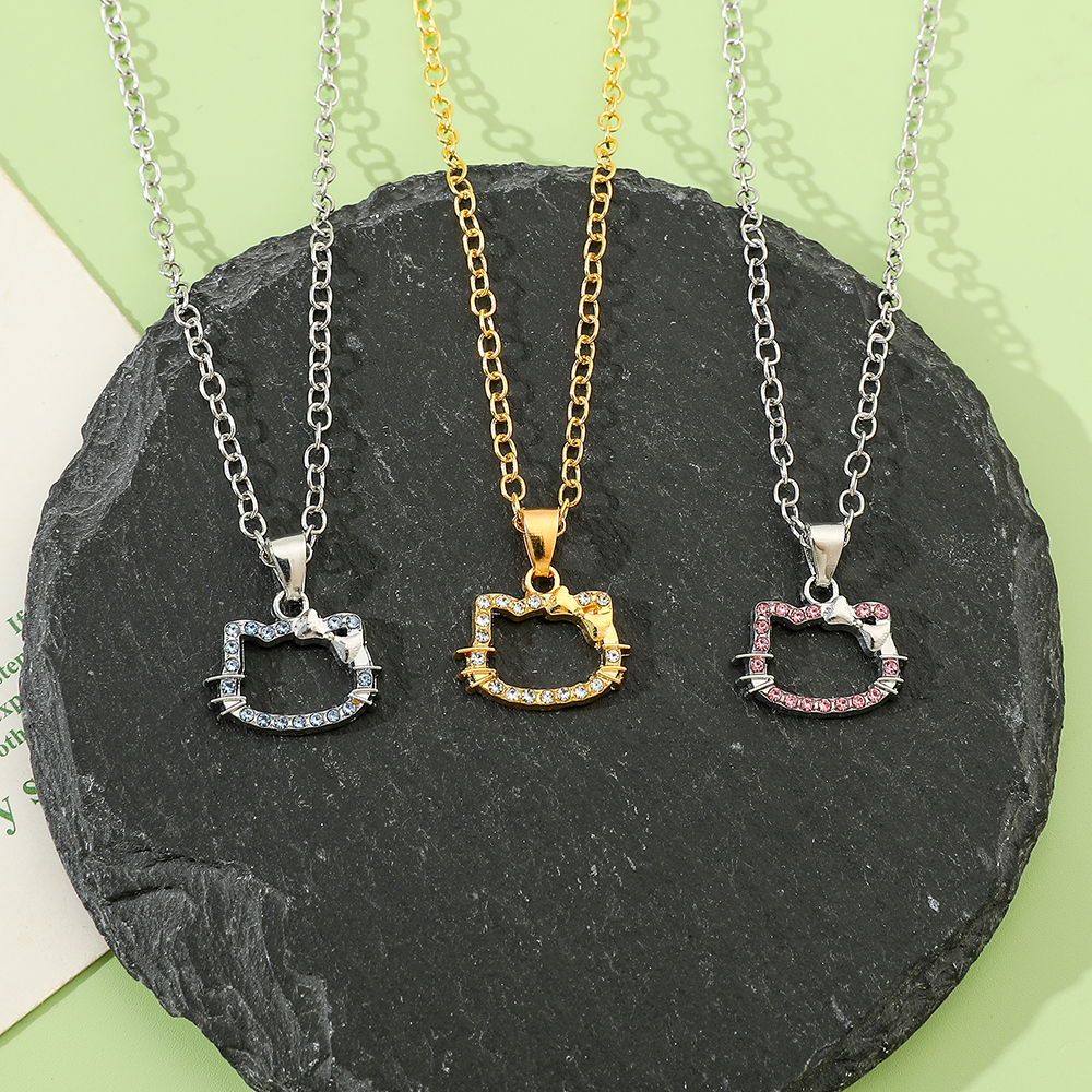 6pcs Hello Kitty Necklace Set  - огляд і ціна Model Kit Girls