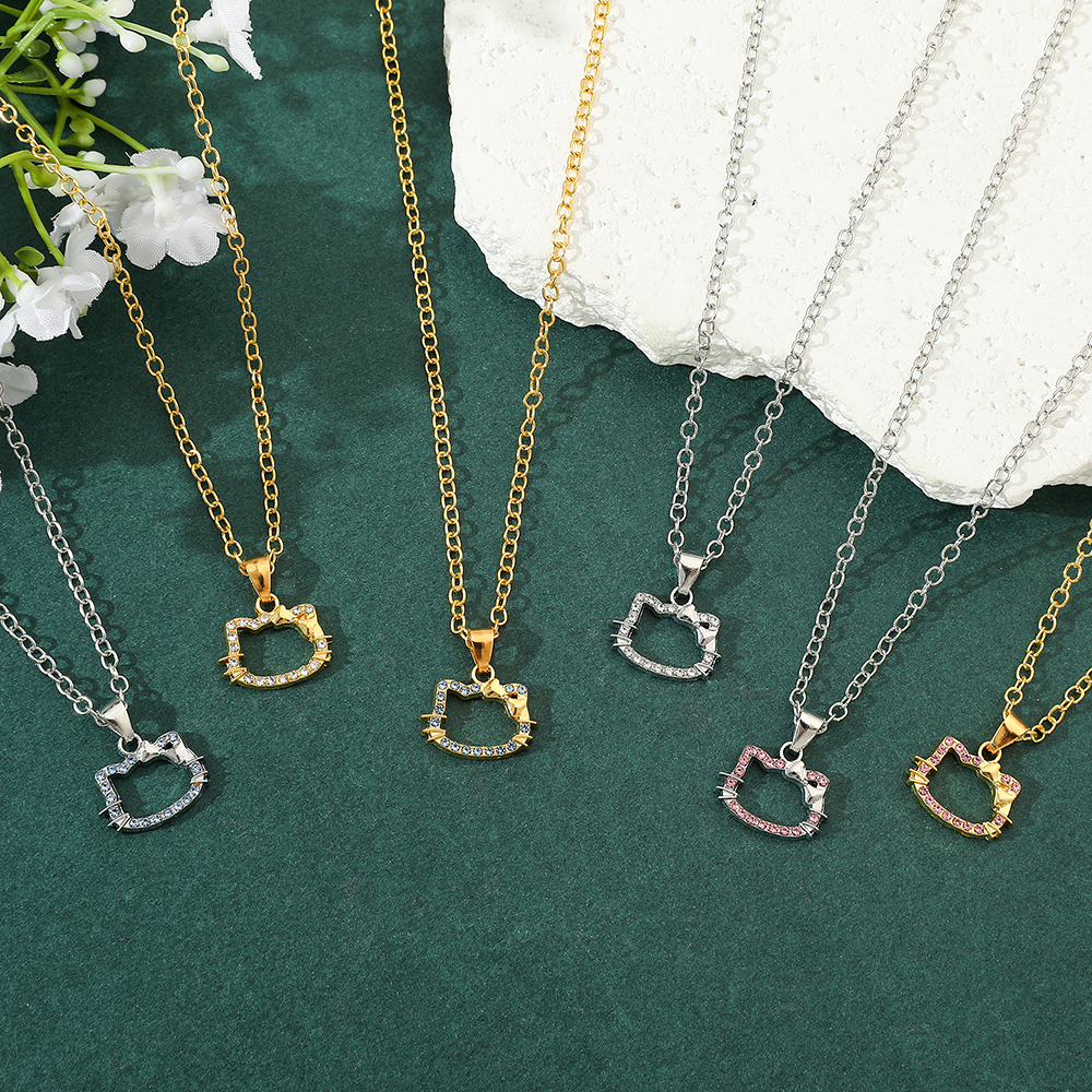 6pcs Hello Kitty Necklace Set  - огляд і ціна Model Kit Girls