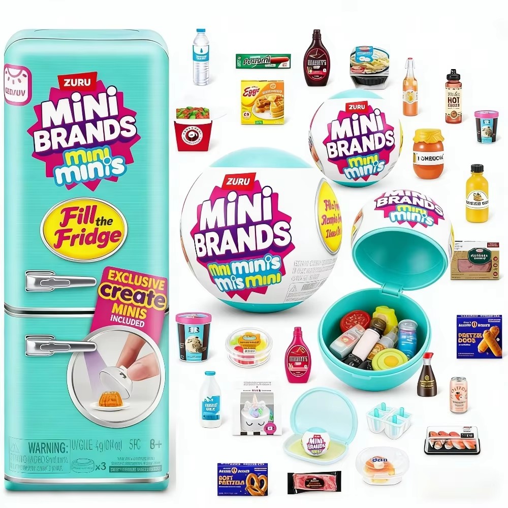 Zuru Mini Brands Fridge Blind  - огляд і ціна Model Kit Brand