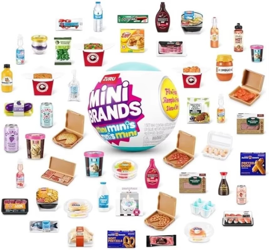 Zuru Mini Brands Fridge Blind  - огляд і ціна Model Kit Brand