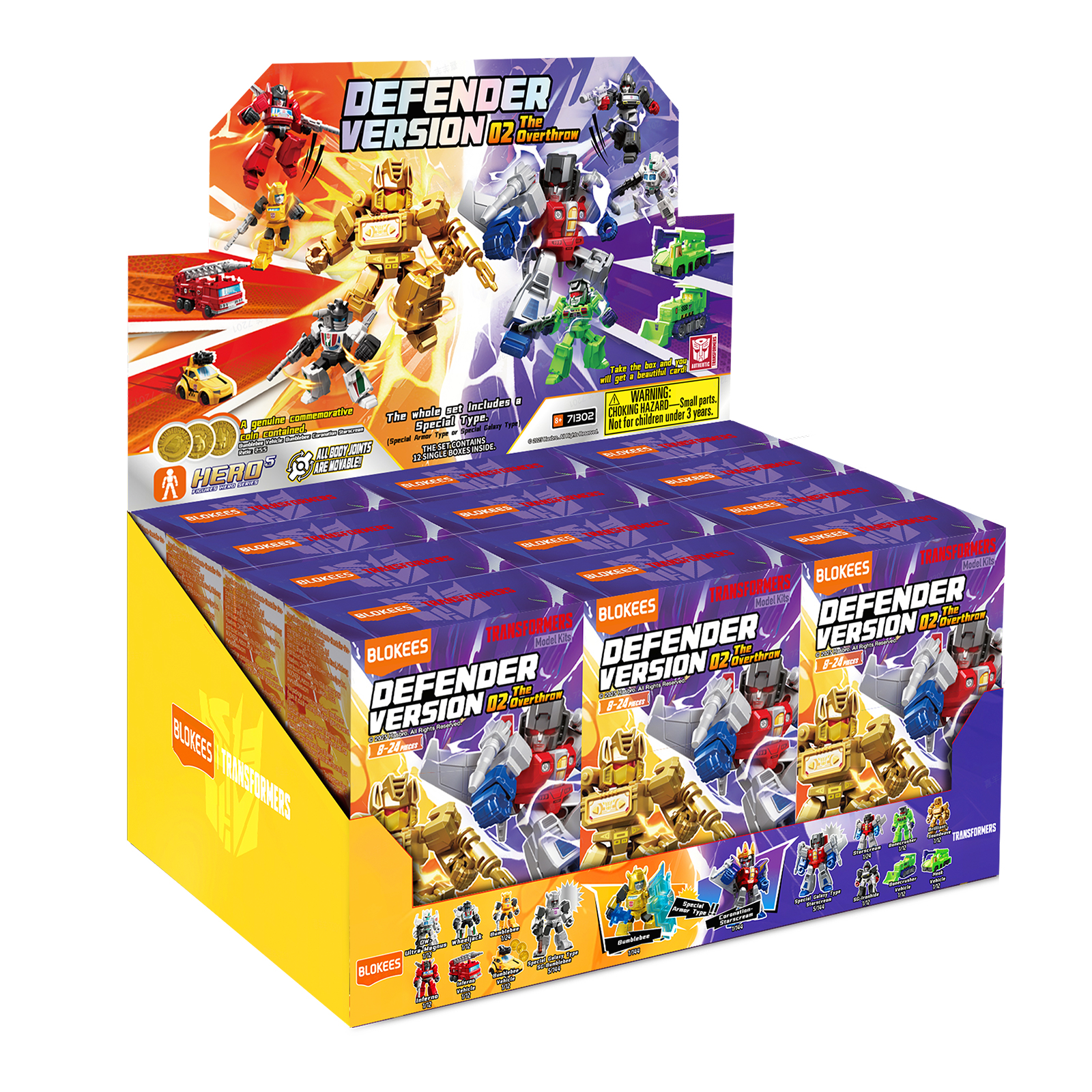 Blokees Transformers Defender  - огляд і ціна Model Kit Transformers Blokees