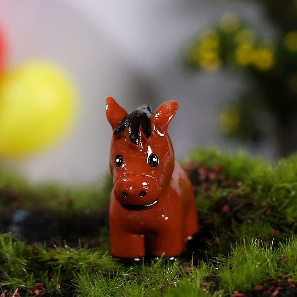 2/5pcs Mini Resin Horse Miniat - огляд і ціна Model Kit Horse