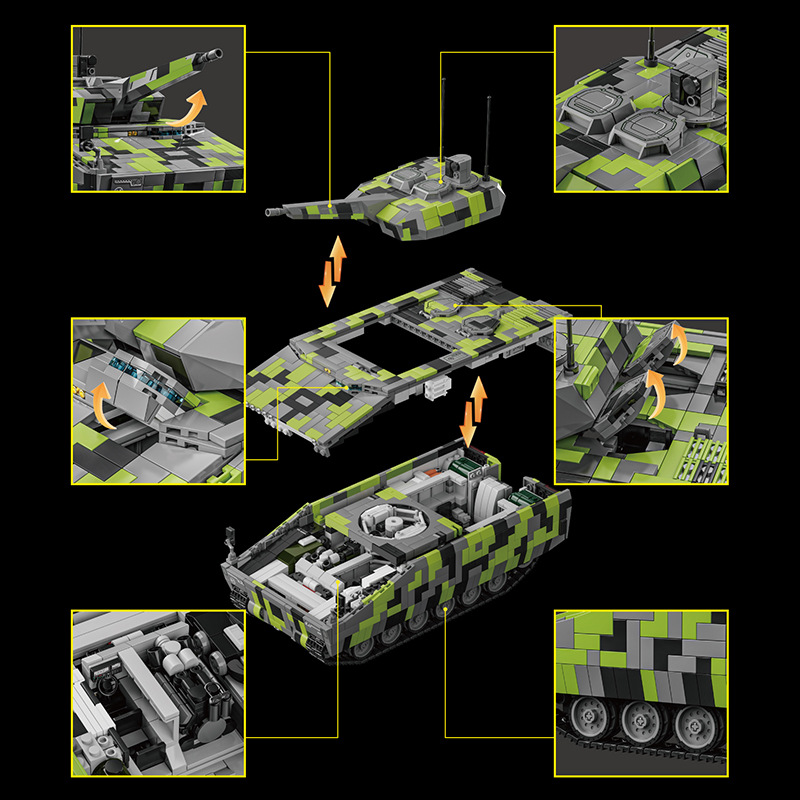 96011 Modern Military KF41 Lyn - огляд і ціна Model Kit Lynx