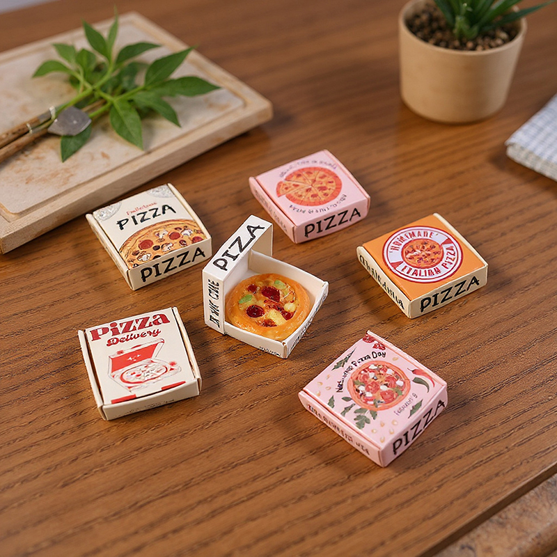 6pcs/set Dollhouse Miniature P - огляд і ціна Model Kitchen Set