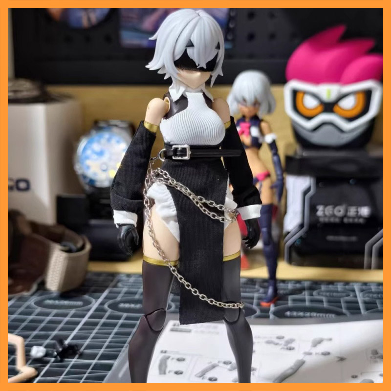 1/12 Scale Colored Off Shoulde - огляд і ціна Model Kit Girls