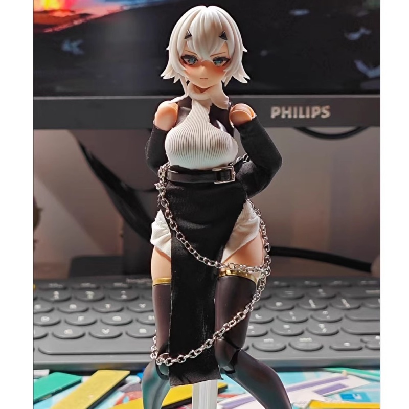 1/12 Scale Colored Off Shoulde - огляд і ціна Model Kit Girls