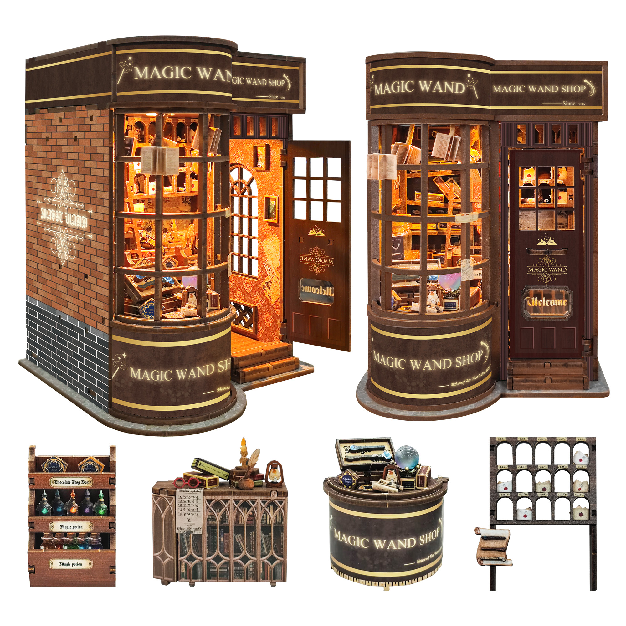 DIY Wooden Magic Wand Miniatur - огляд і ціна Model Kit Harry Potter