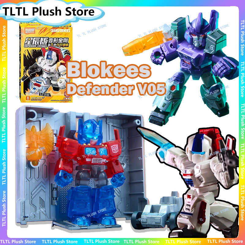 Blokee Transformation Defender - огляд і ціна Model Kit Transformers Blokees