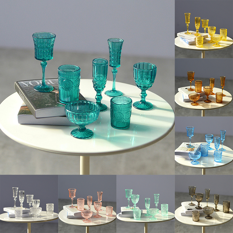 7Pcs/Set 1:6 Miniature Water C - огляд і ціна Model Kitchen Set