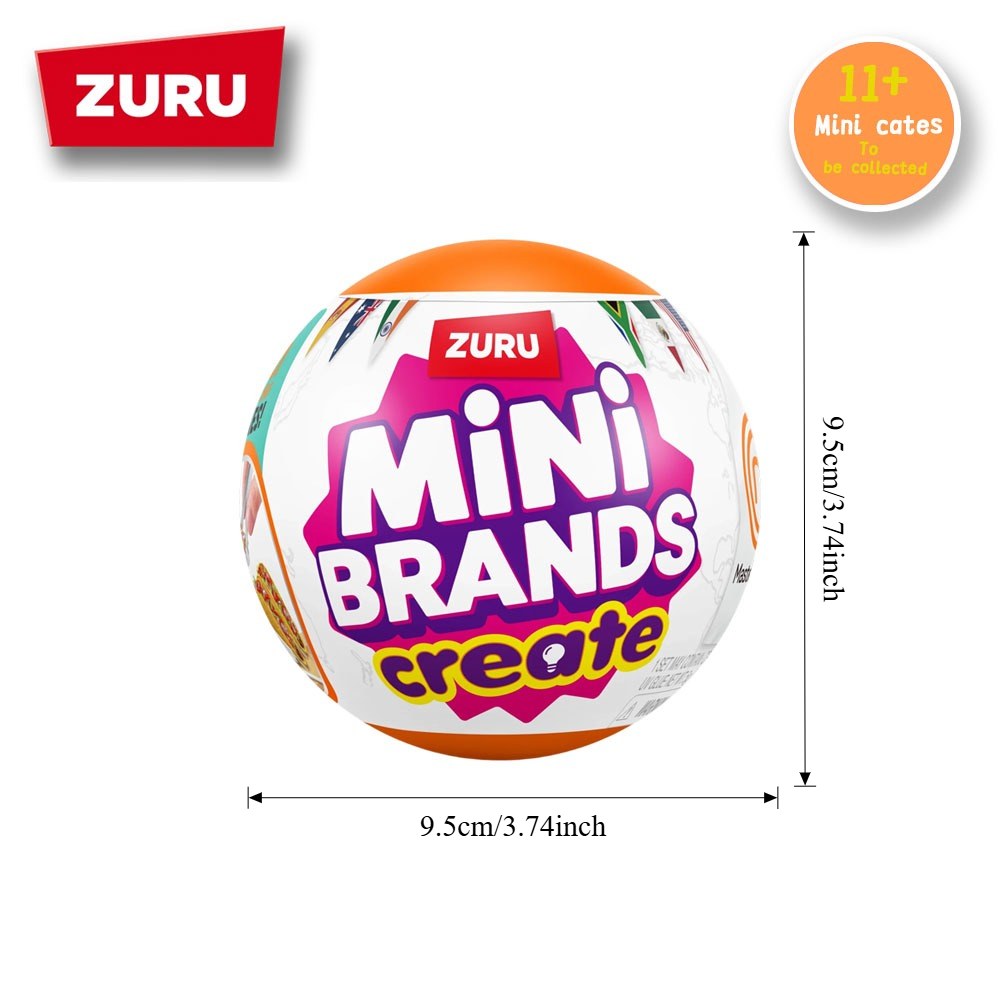 NEW 5 Surprise Ball ZURU Mini  - огляд і ціна Model Kit Brand