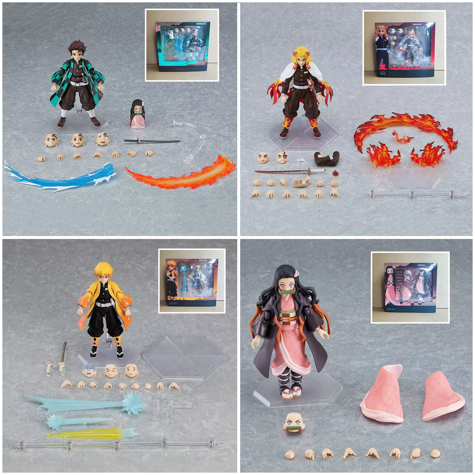 Figma 553 Demon Slayer Rengoku - огляд і ціна Model Kit Nezuko