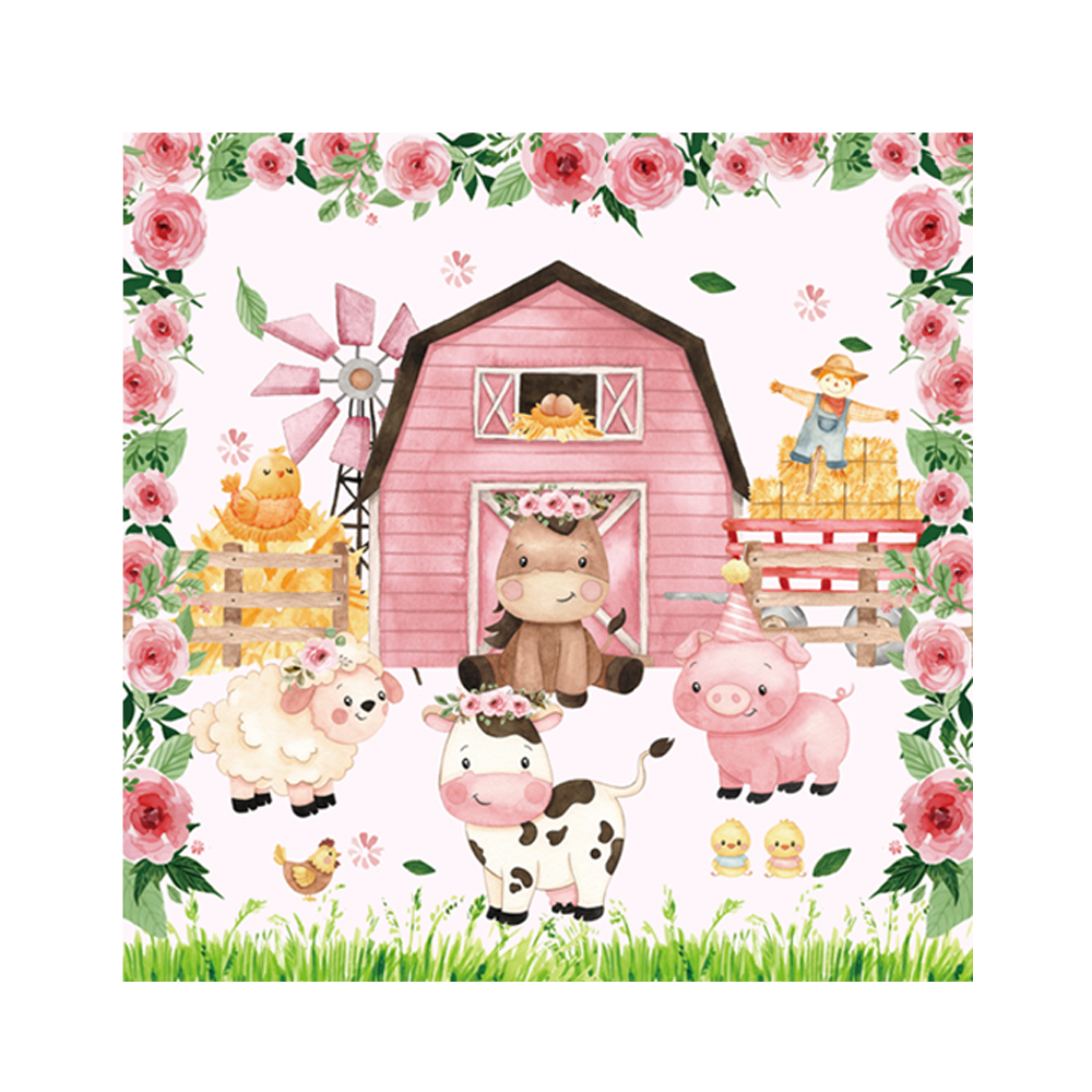 20/40pcs Cartoon Animal Farm N - огляд і ціна Model Kit Horse