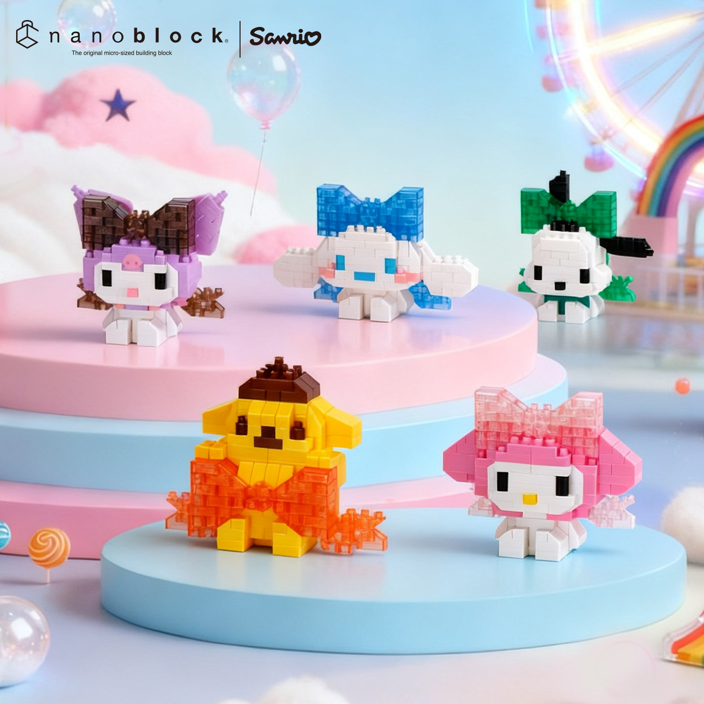 Nanoblock Sanrio Micro Buildin - огляд і ціна Model Kit Girls