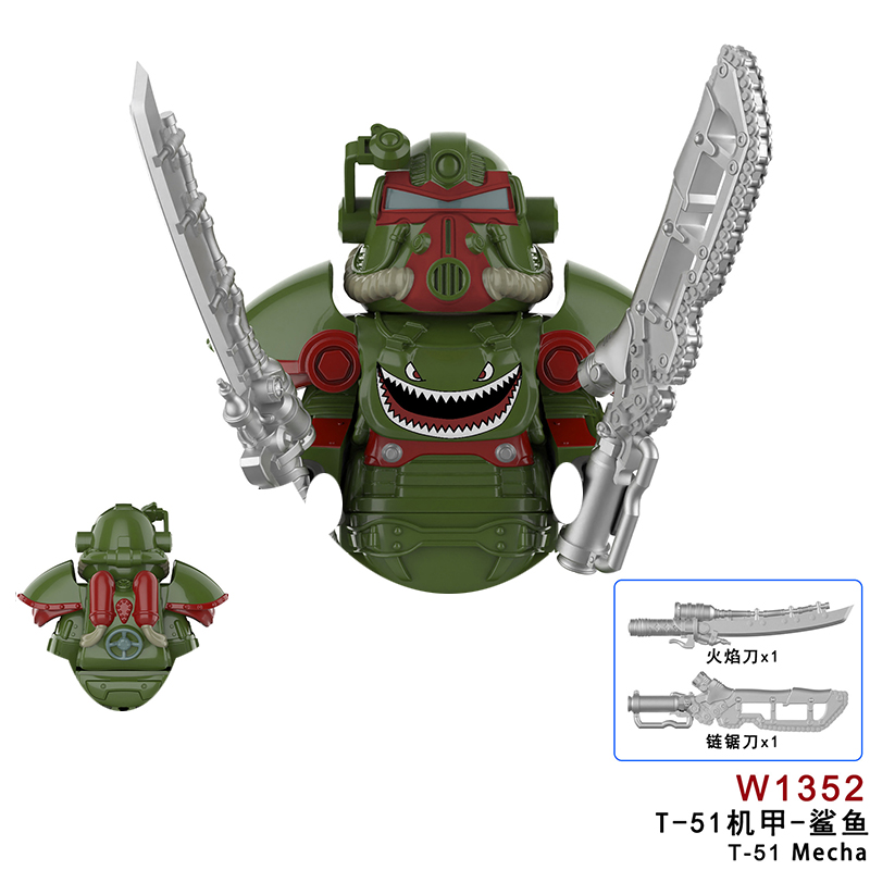 New Radiation Bricks T-51 Mech - огляд і ціна Model Kit Armored Core