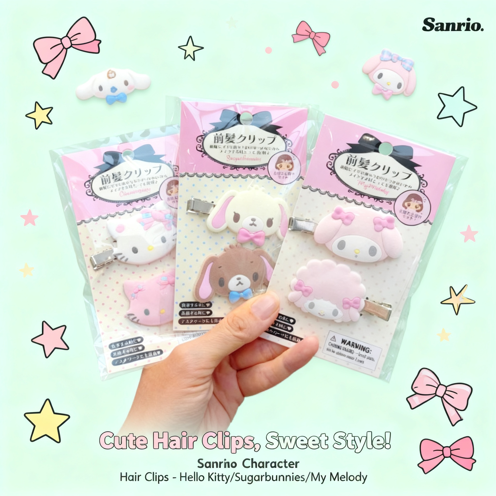 Kawaii Sugarbunnies Hairpin Ca - огляд і ціна Model Kit Girls