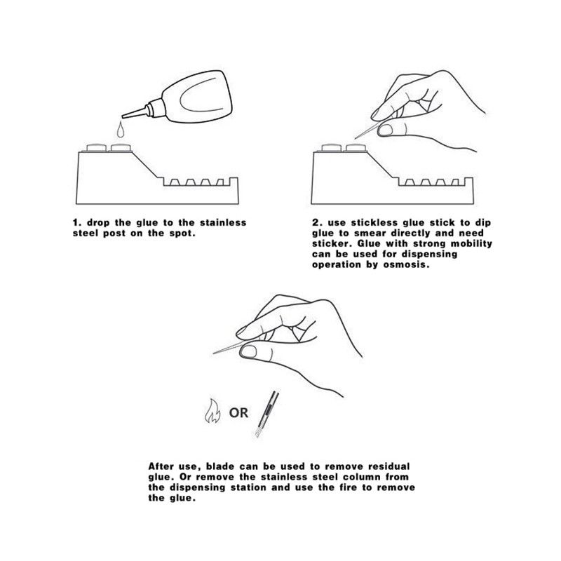 DSPIAE AT-GA Super Glue Applic - огляд і ціна Model Kit Tool Set