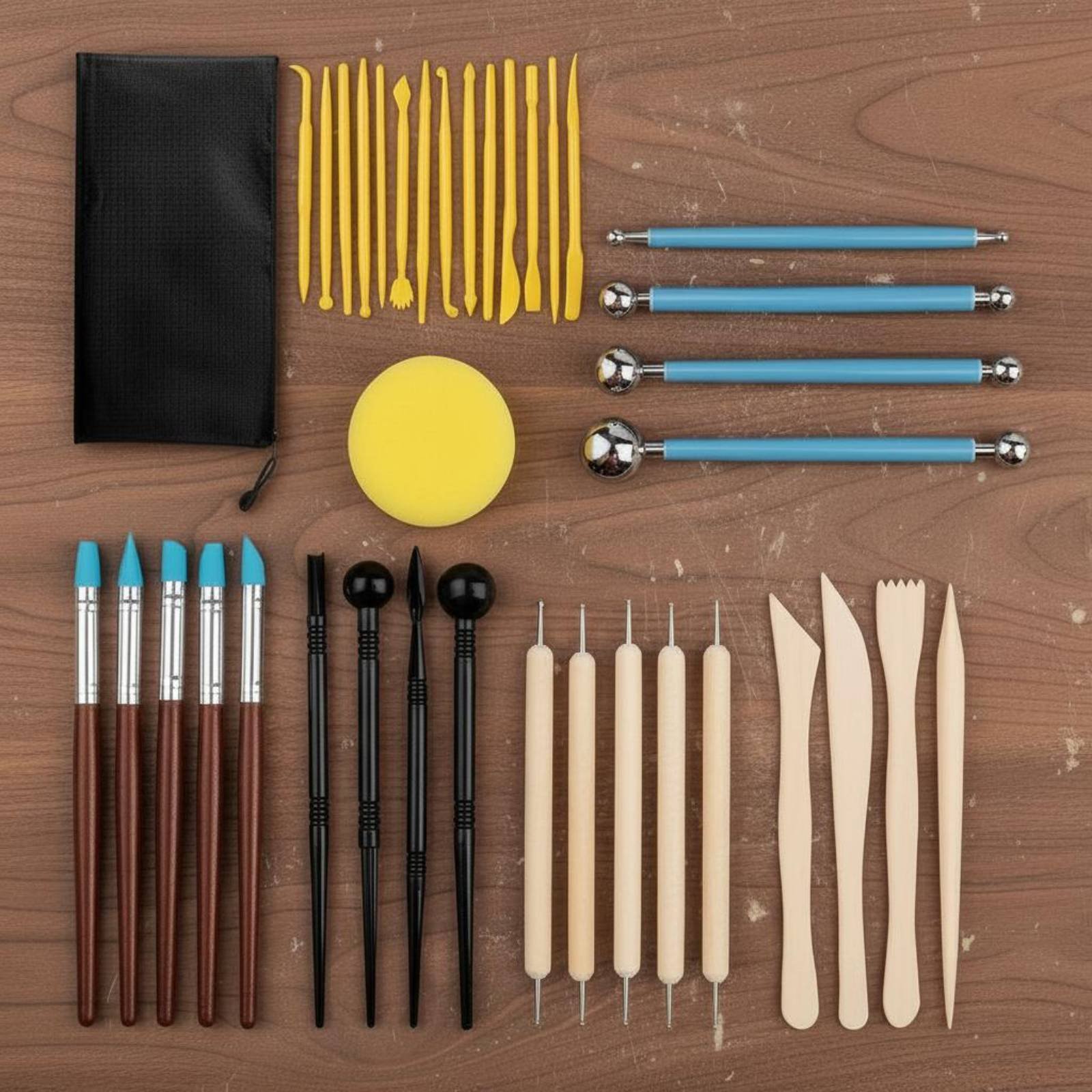 38 Pieces 38 Piece Clay Modeli - огляд і ціна Model Kit Tool Set