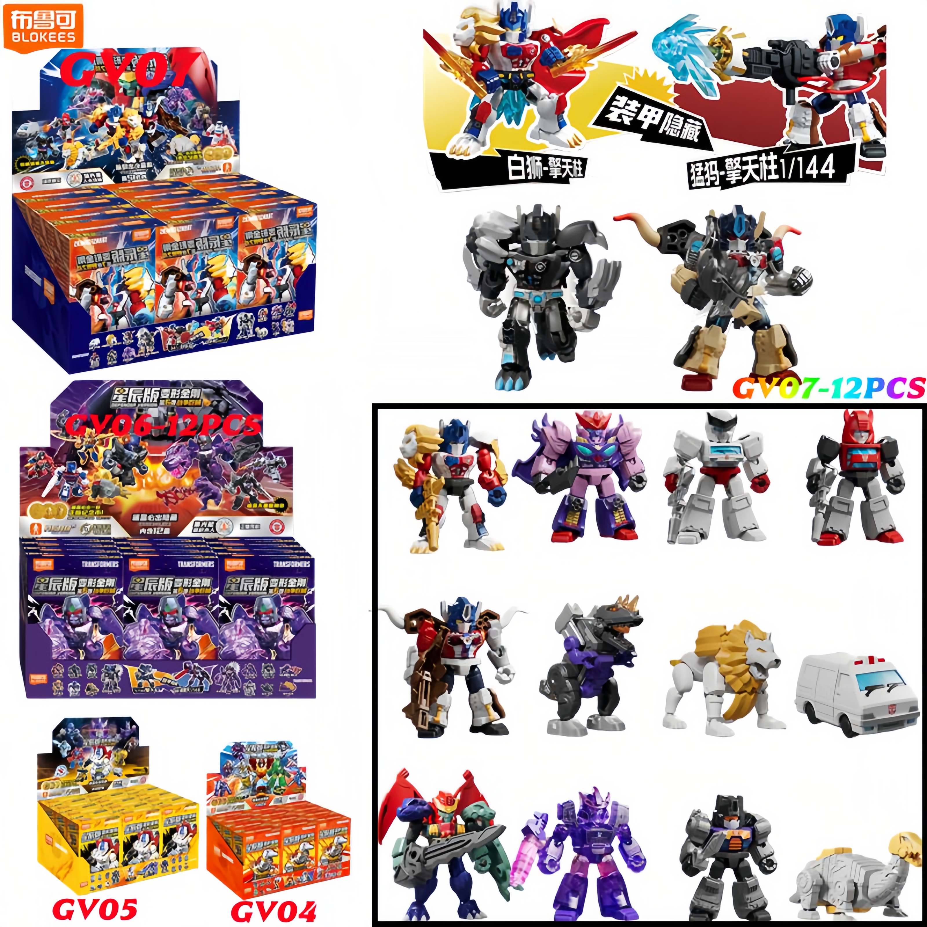 NEW Blokees Transformers GV07  - огляд і ціна Model Kit Optimus