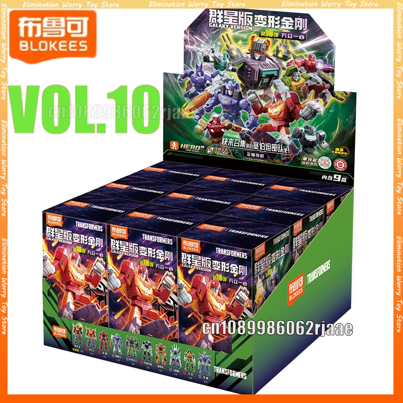Blokees Transformers Galaxy Ve - огляд і ціна Model Kit Transformers Blokees