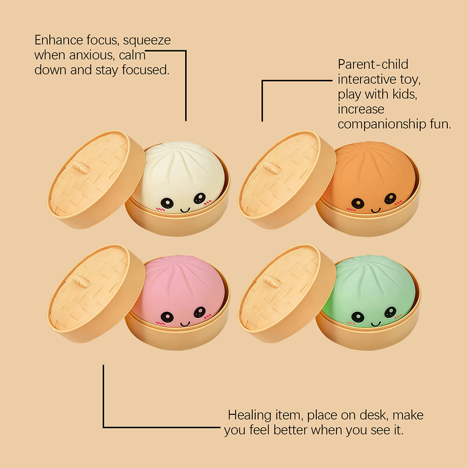 New Dumpling Squishies Blind B - огляд і ціна Model Kitchen Set