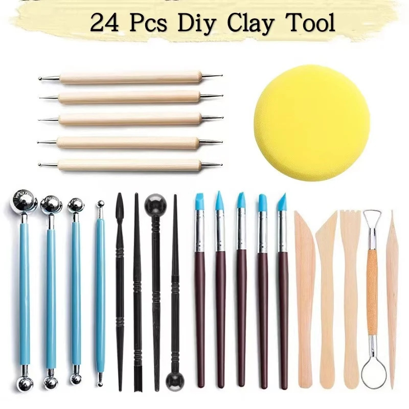 8-61PCS Pottery Tool Set - Cer - огляд і ціна Model Kit Tool Set