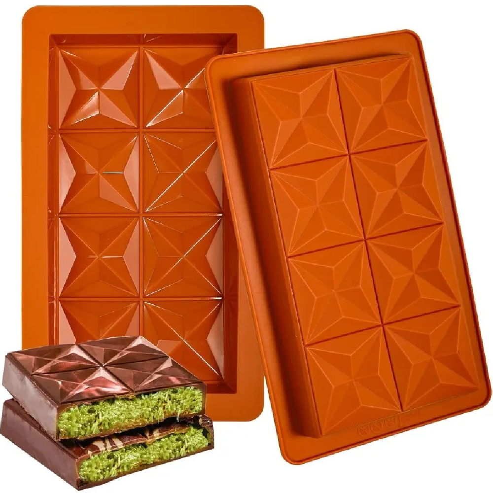 Chocolate Bar Mold - Non-Stick - огляд і ціна Model Kitchen Set