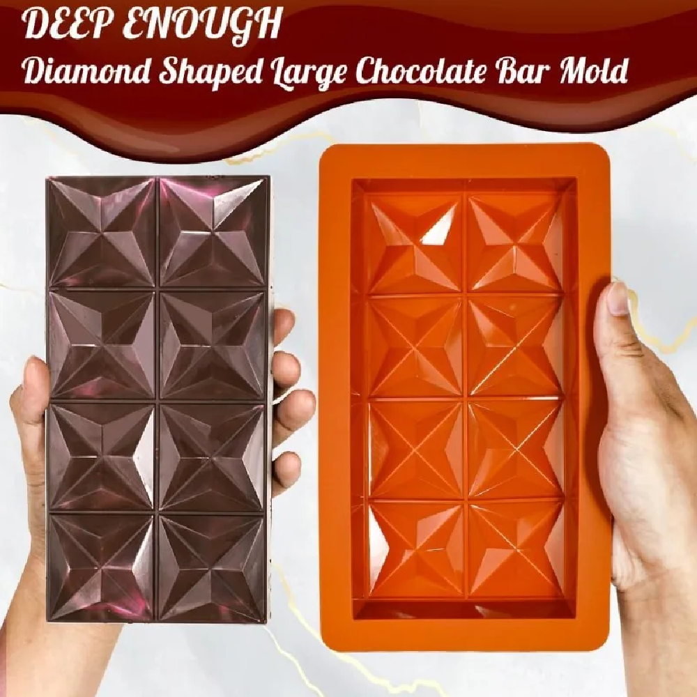 Chocolate Bar Mold - Non-Stick - огляд і ціна Model Kitchen Set