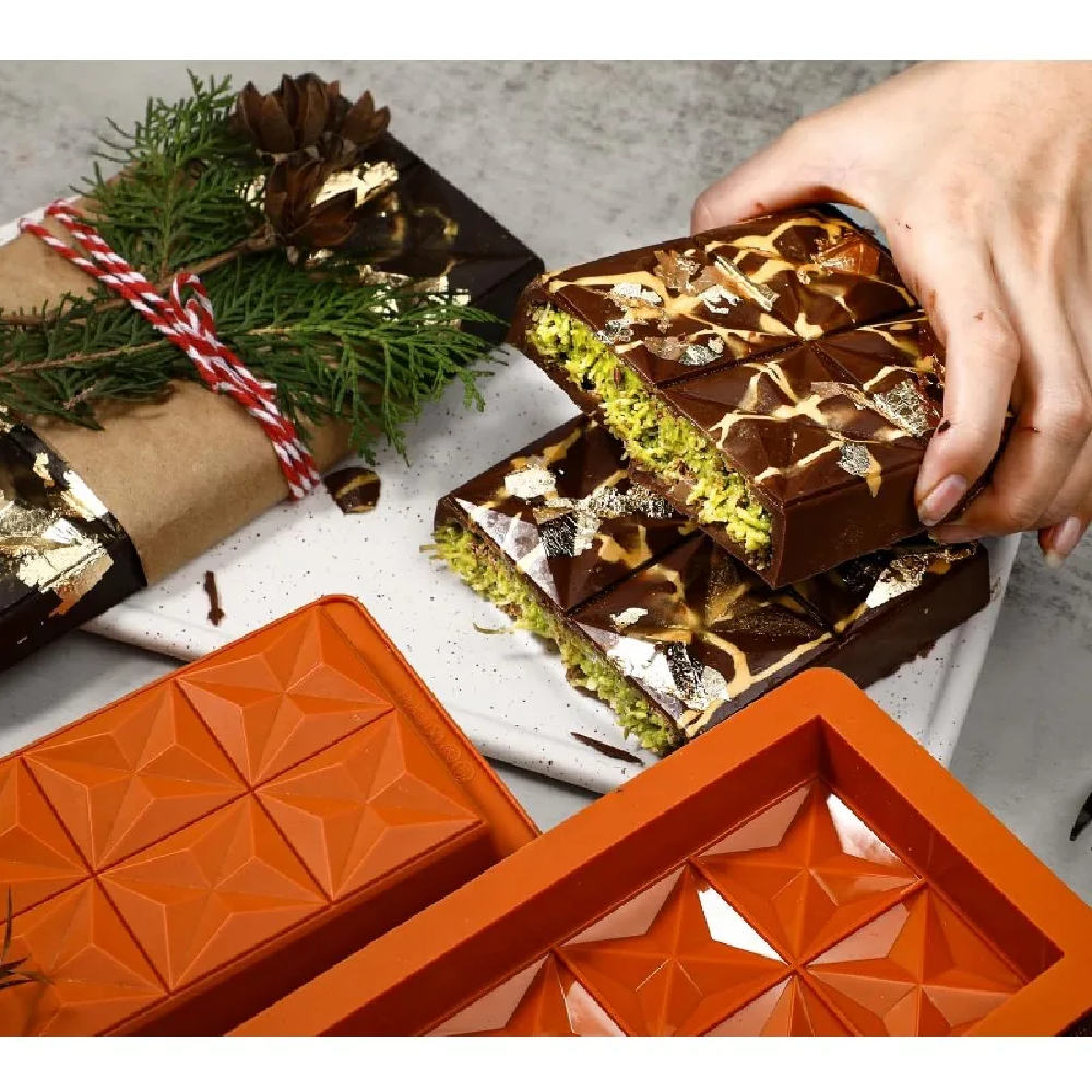 Chocolate Bar Mold - Non-Stick - огляд і ціна Model Kitchen Set