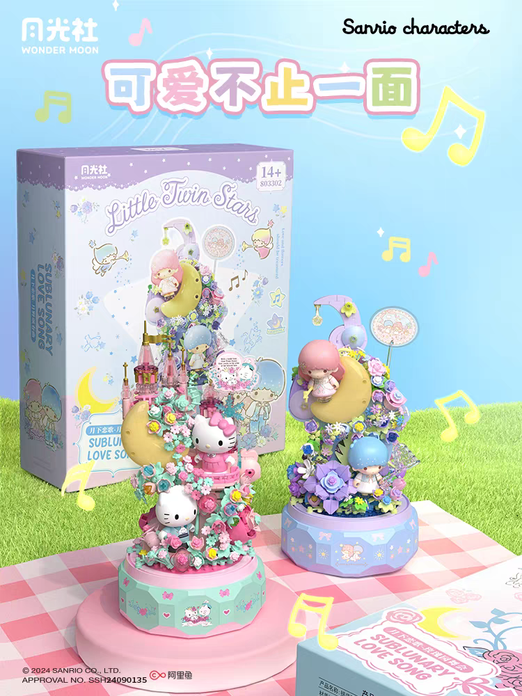 Sanrio Hello Kitty Gemini DIY  - огляд і ціна Model Kit Girls