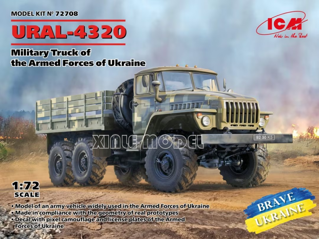 ICM plastic assembly model kit - огляд і ціна Model Kit Ukraine