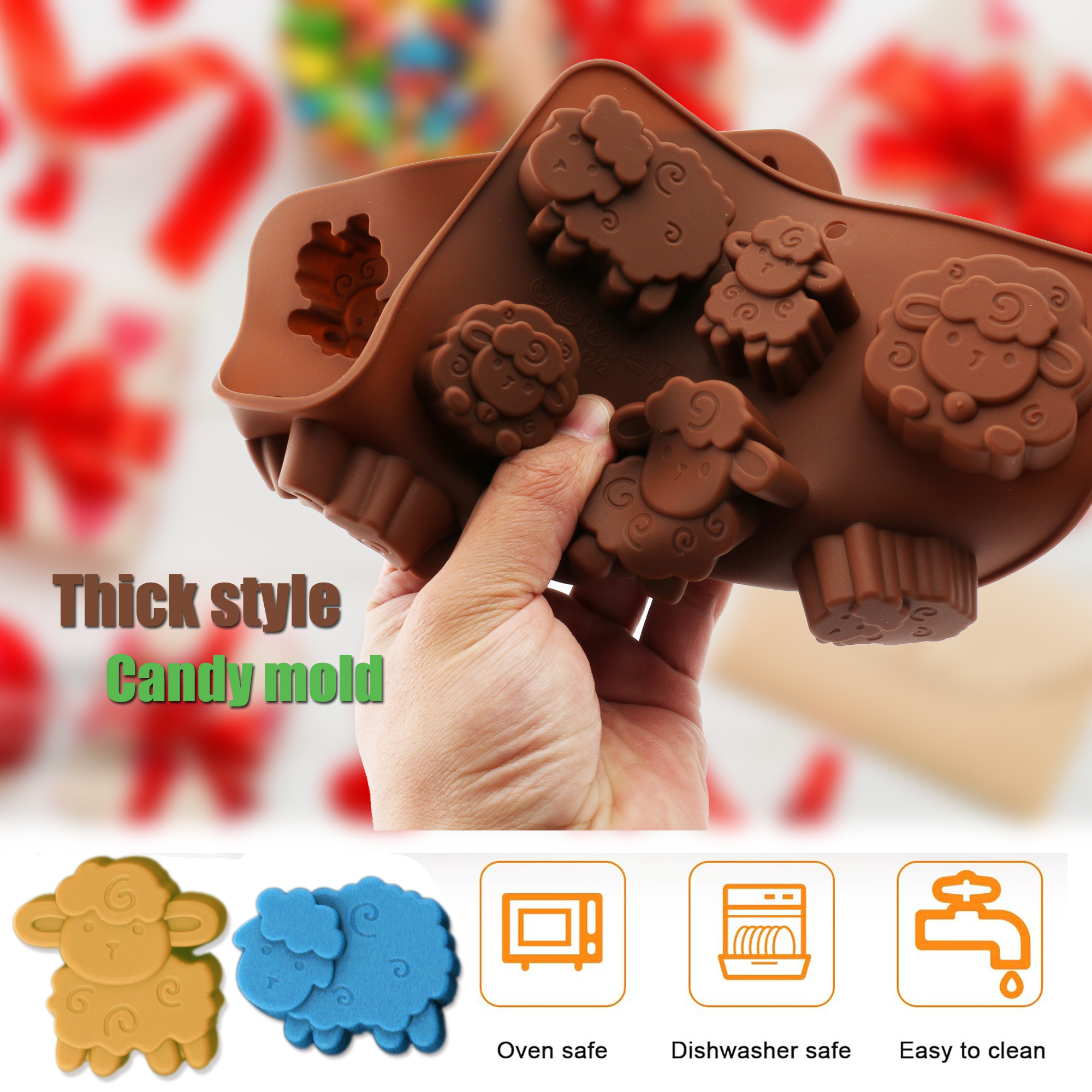 1pack silicone Eid lamb candy  - огляд і ціна Model Kitchen Set