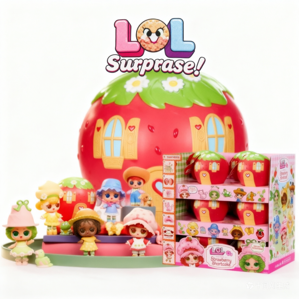 LOLSE Surprise X Strawberry Sh - огляд і ціна Model Kit Girls