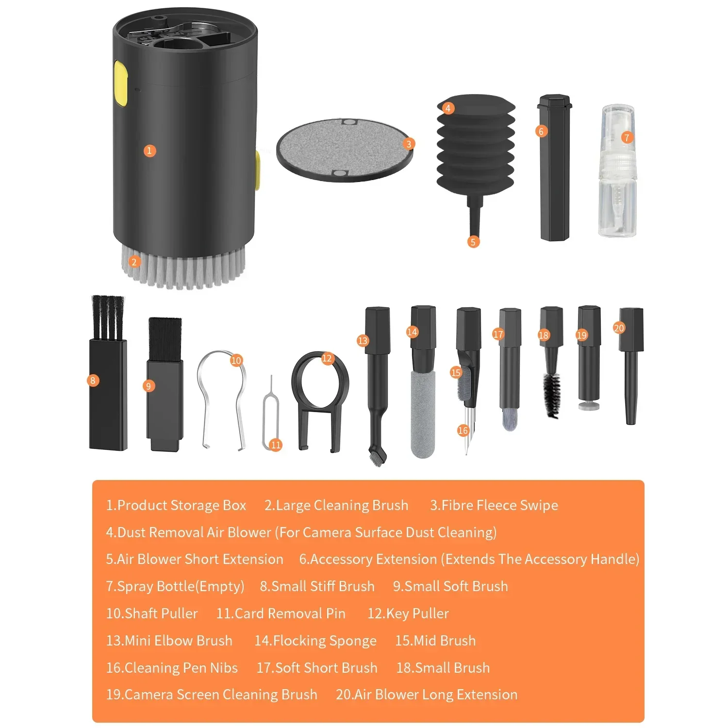 20 in 1/10 in 1 Digital Camera - огляд і ціна Model Kit Tool Set