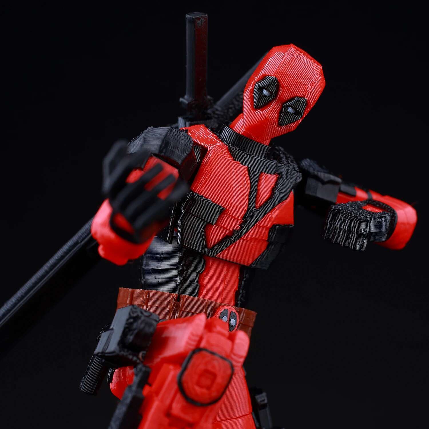 9L3D Printed Deadpool Wolverin - огляд і ціна Model Kit Optimus